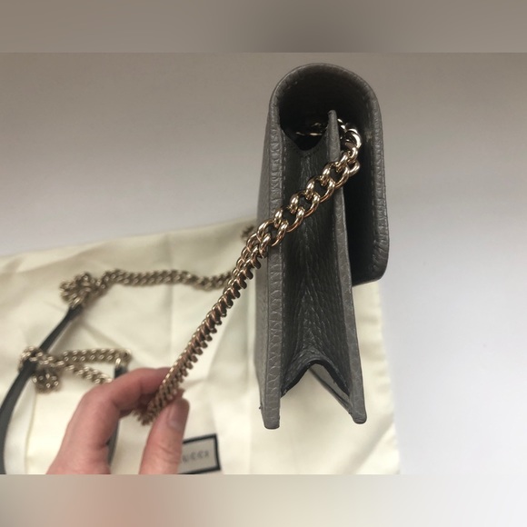 Gucci GG interlocking wallet on chain - Picture 7 of 12
